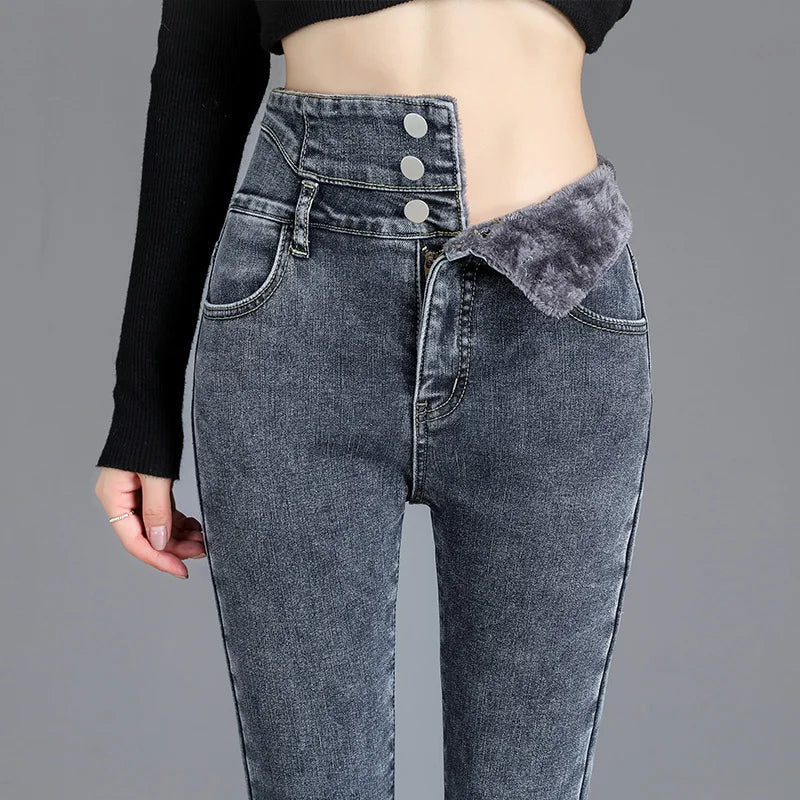 Nora Fleece-Lined Jeans