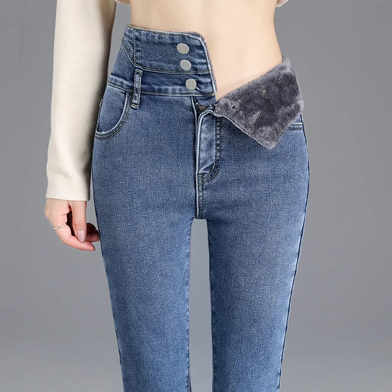 Nora Fleece-Lined Jeans