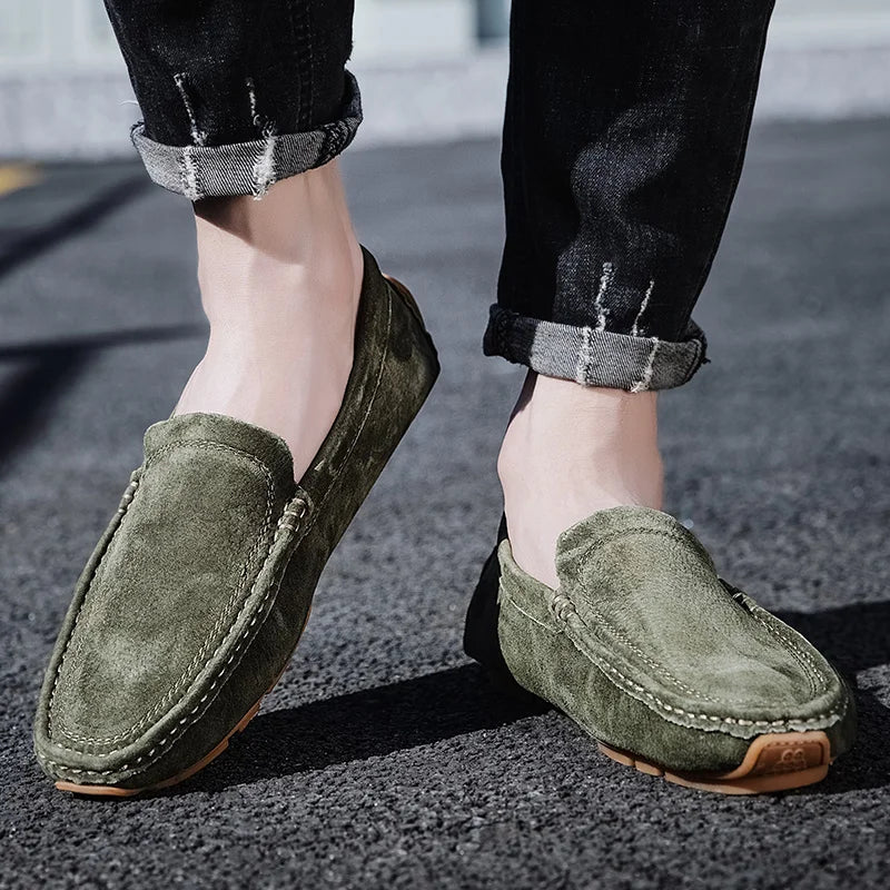 Gianni Soft Italian Suede Loafers