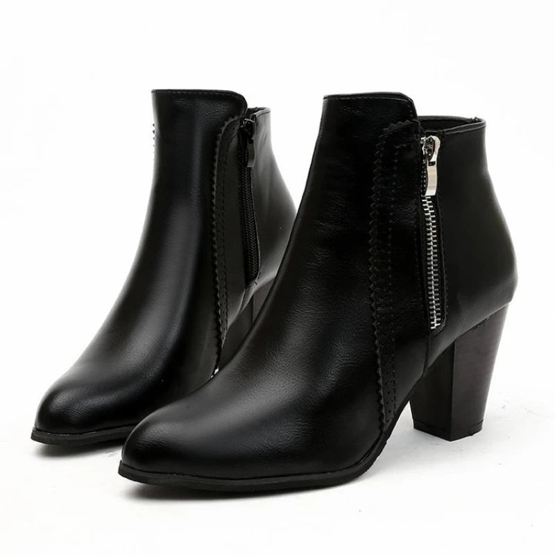 St. Tropez Heeled Ankle Boots