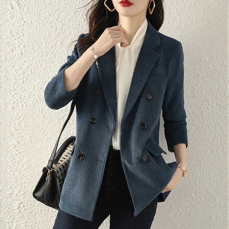 Aurélie Vintage Corduroy Blazer