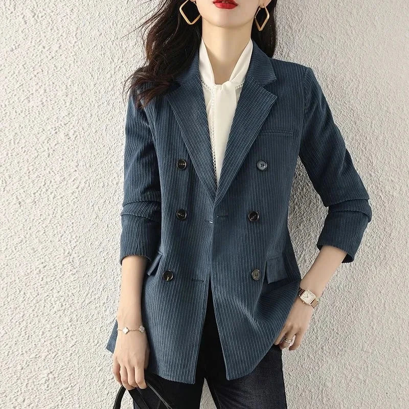 Aurélie Vintage Corduroy Blazer