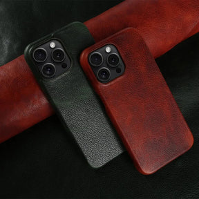 Genuine Italian Leather iPhone Case