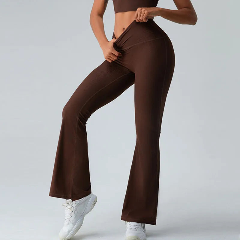 SereneFlow | Flare Yoga Pants