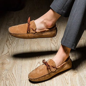 Vermont Genuine Suede Loafers