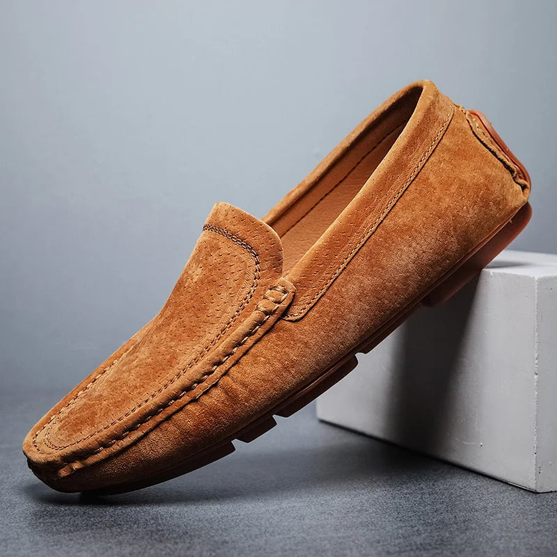 Gianni Soft Italian Suede Loafers