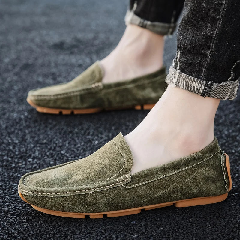 Gianni Soft Italian Suede Loafers