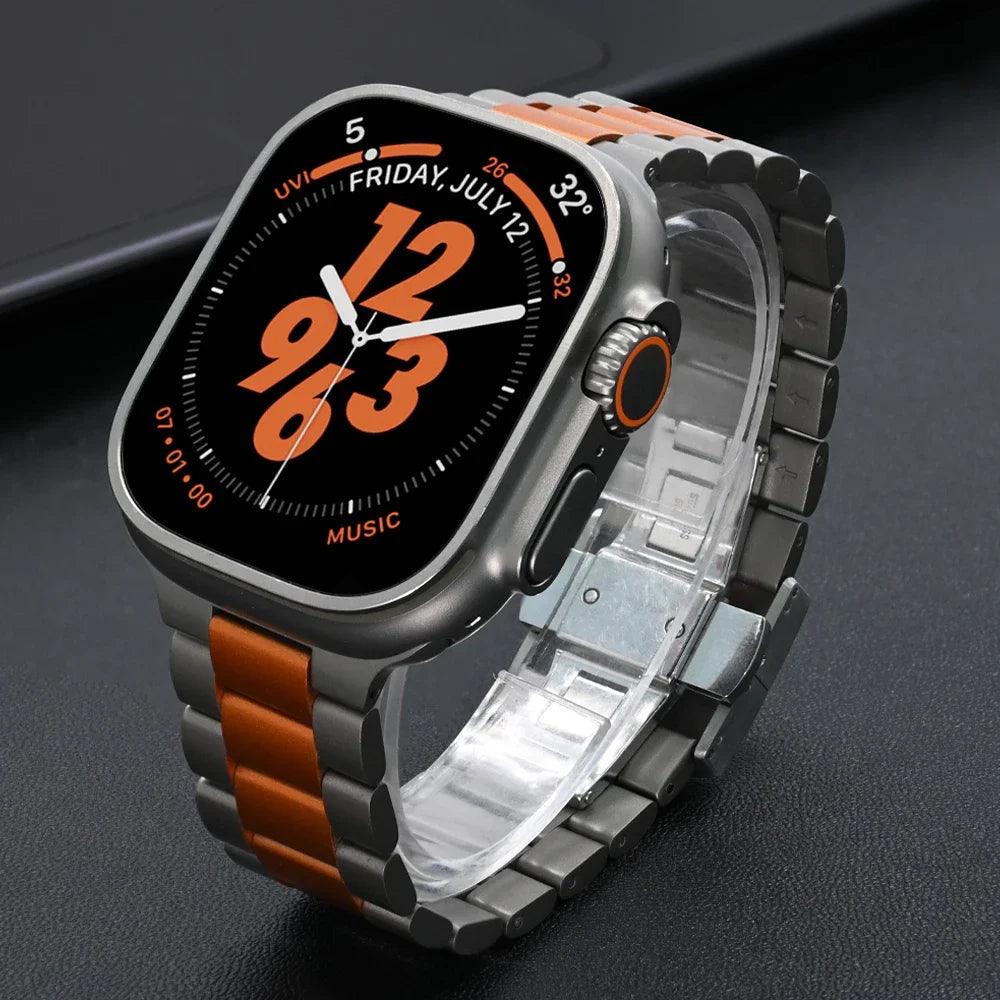 Titanium Apple Watch Bracelet