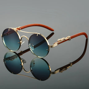 Panthera Round Sunglasses