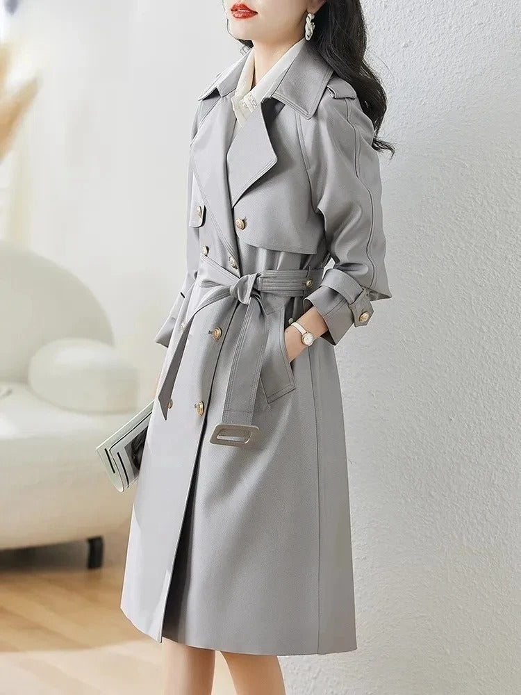 Victoria Belted Trench Coat