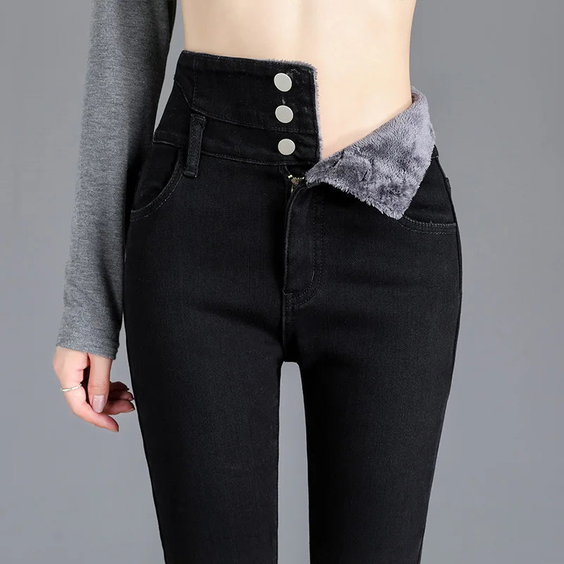 Nora Fleece-Lined Jeans