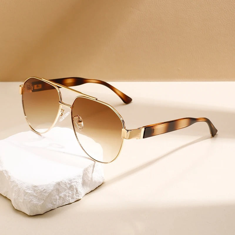 Golden Hour Aviators Sunglasses