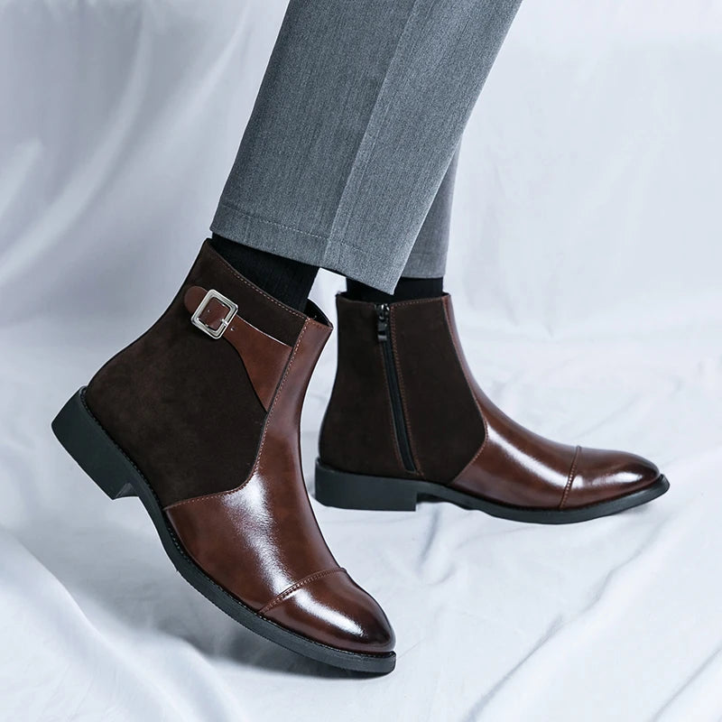 Piazza Genuine Leather Boots