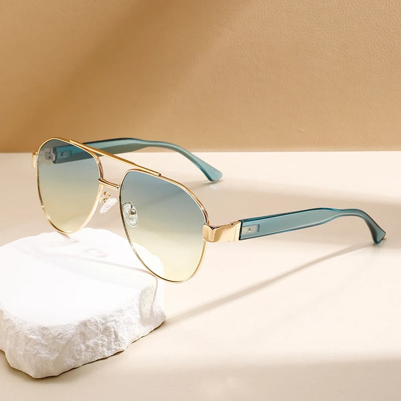 Golden Hour Aviators Sunglasses