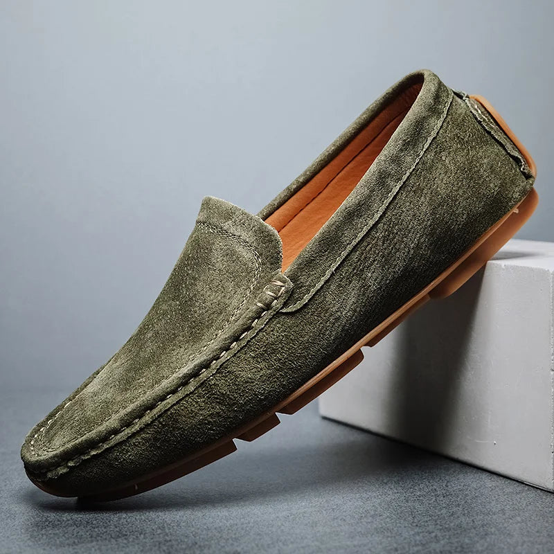 Gianni Soft Italian Suede Loafers